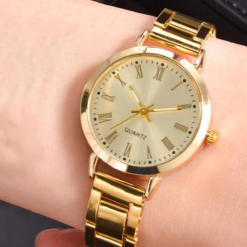 Women's Quartz Watch + Romantic Inscription Roman