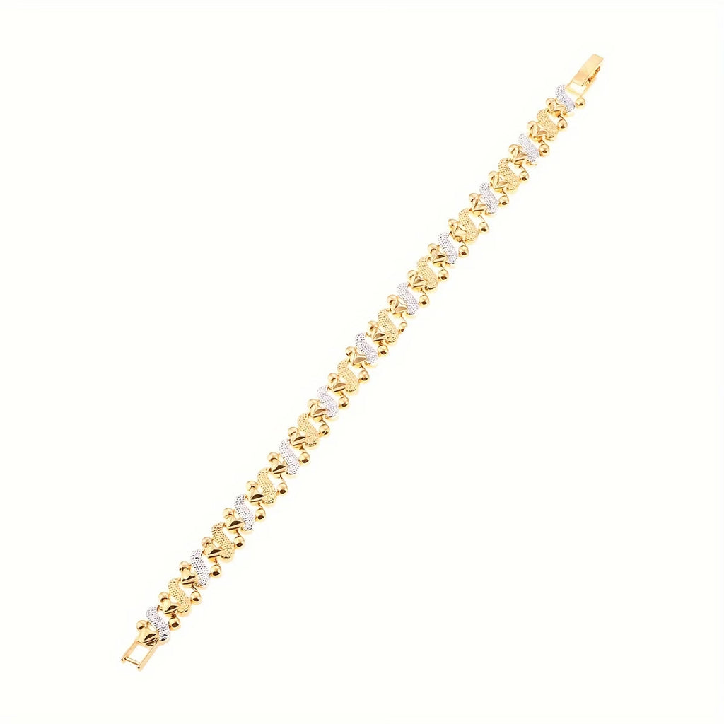 Golden Heart Elegance Bracelet