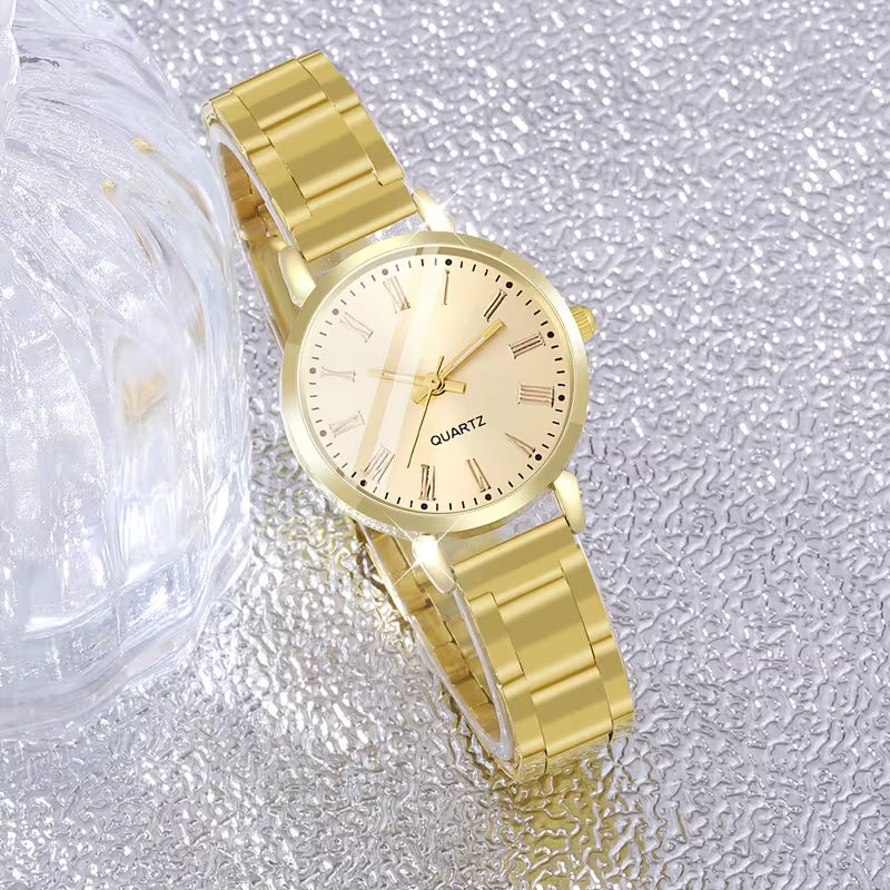 Women's Quartz Watch + Romantic Inscription Roman