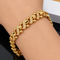 Golden Heart Delight Bracelet