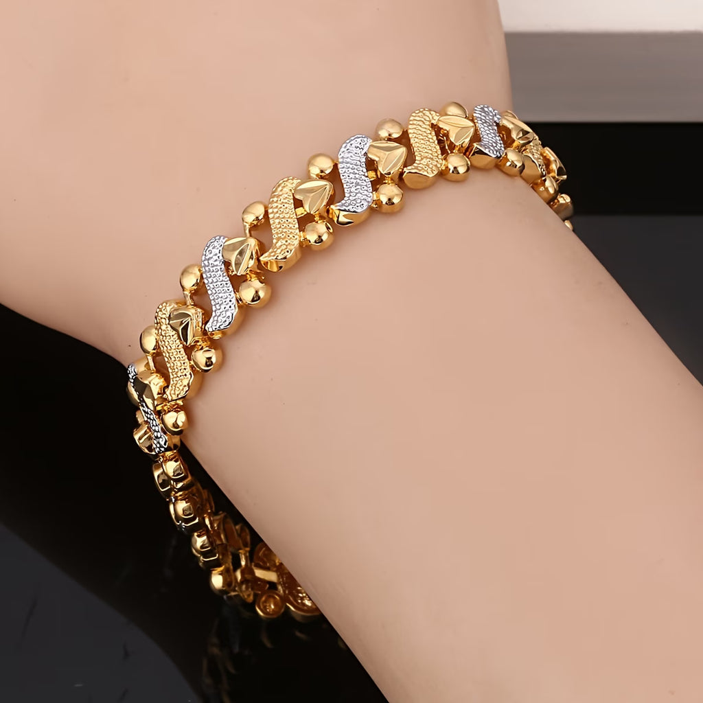 Golden Heart Elegance Bracelet