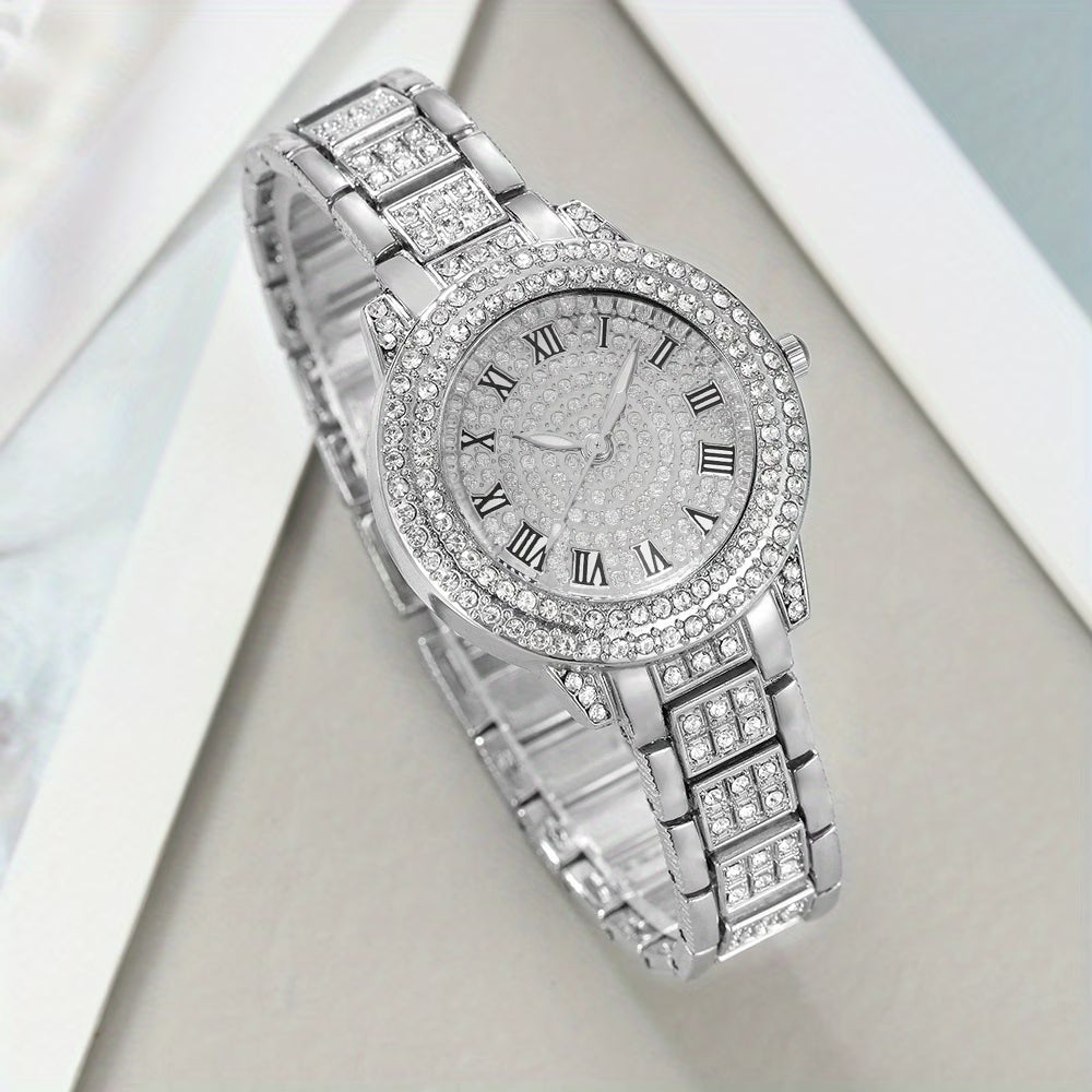 AuraHouse™ Elegant 7-Piece Watch & Jewellery Gift Set
