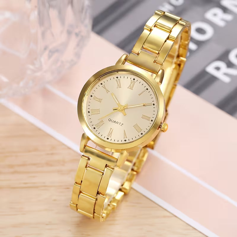 Women's Quartz Watch + Romantic Inscription Roman